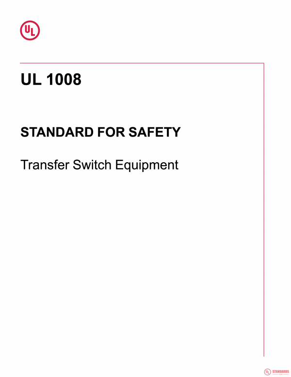 UL 1008 PDF